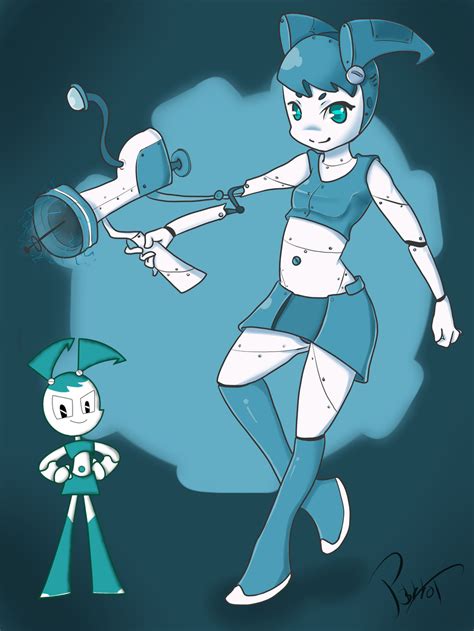 The adult 'parody' of My Life As A Teenage Robot featuring Jenny Wakeman (XJ9) is out today: http://www.newgrounds.com/portal/view/ 551022